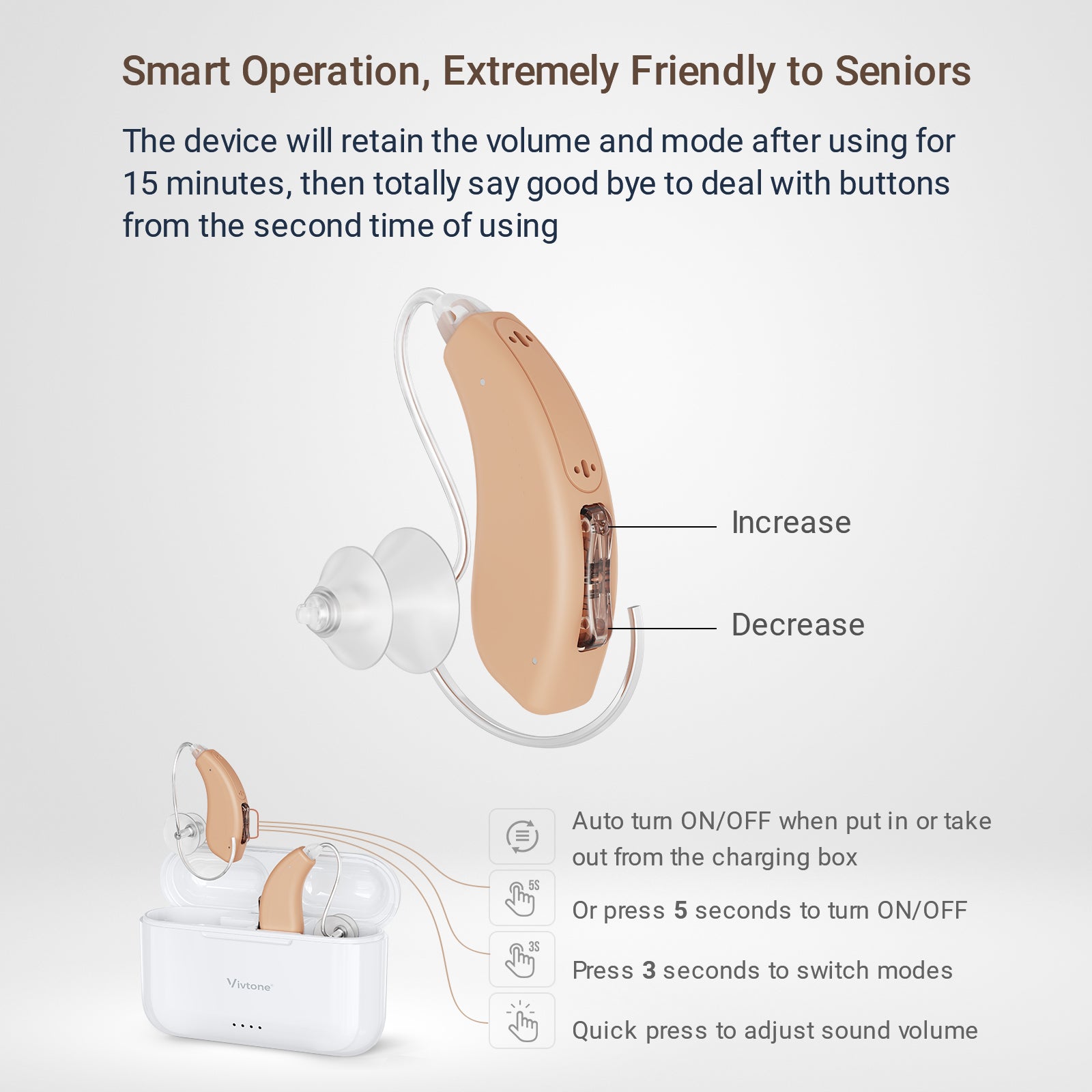 vivtone lucid508-smart operation