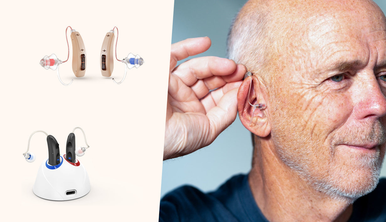 RIC hearing aids collection