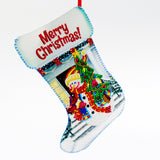 Diamond sock "Merry Christmas" #2