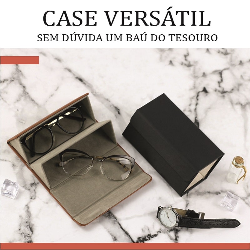 versatilidade podendo também usar para relógios, joias, etc