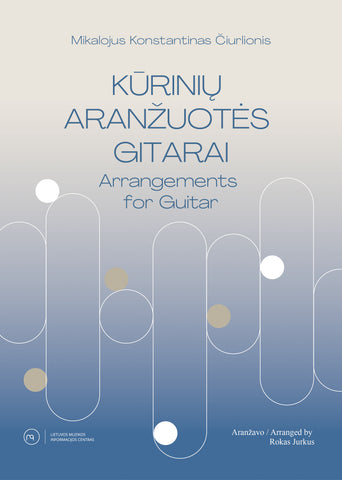 Čiurlionis arrangements for guitar