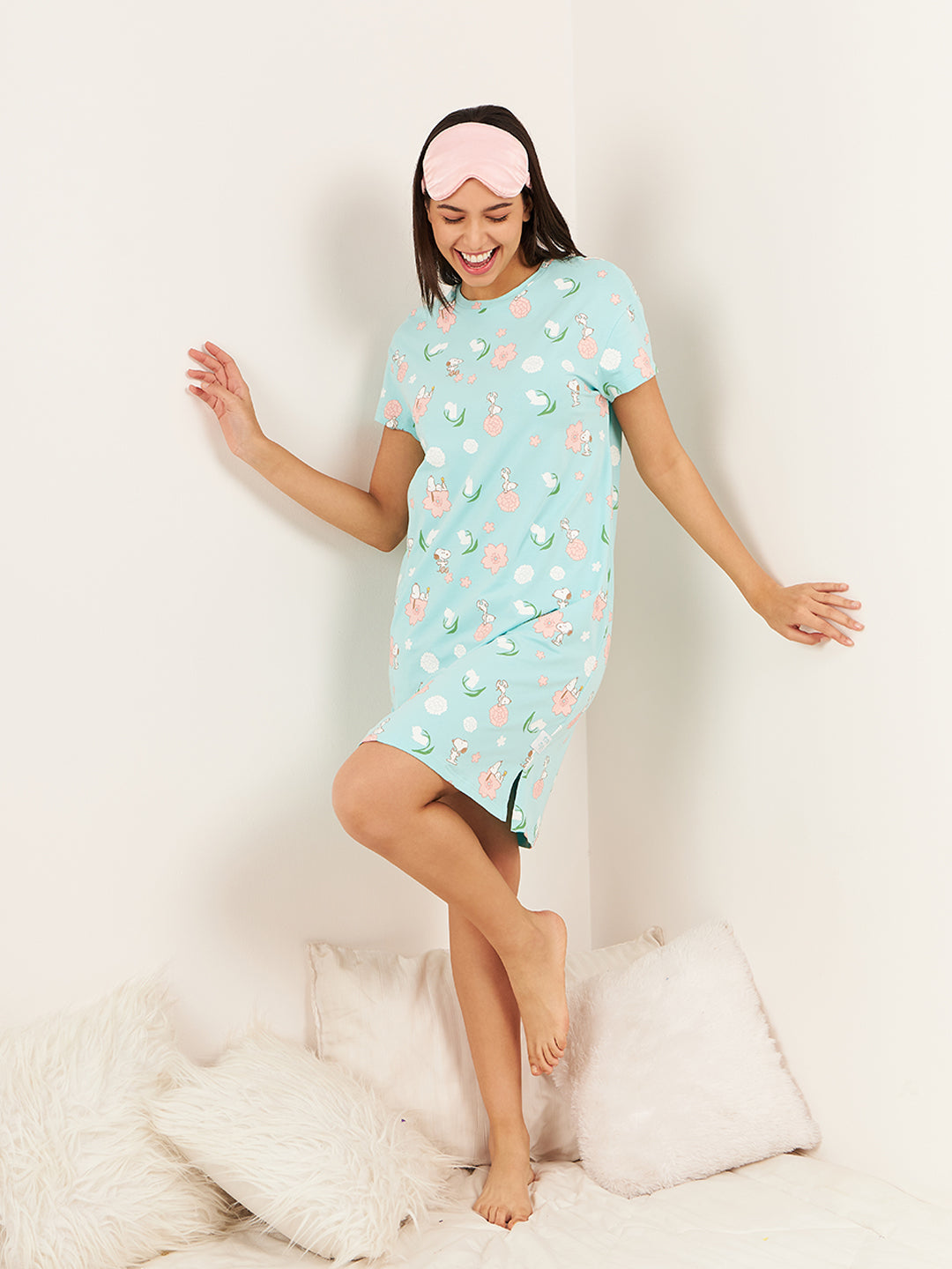 Women's Plaid Flannel Nightgowns Full Length Sleep Shirts – Latuza