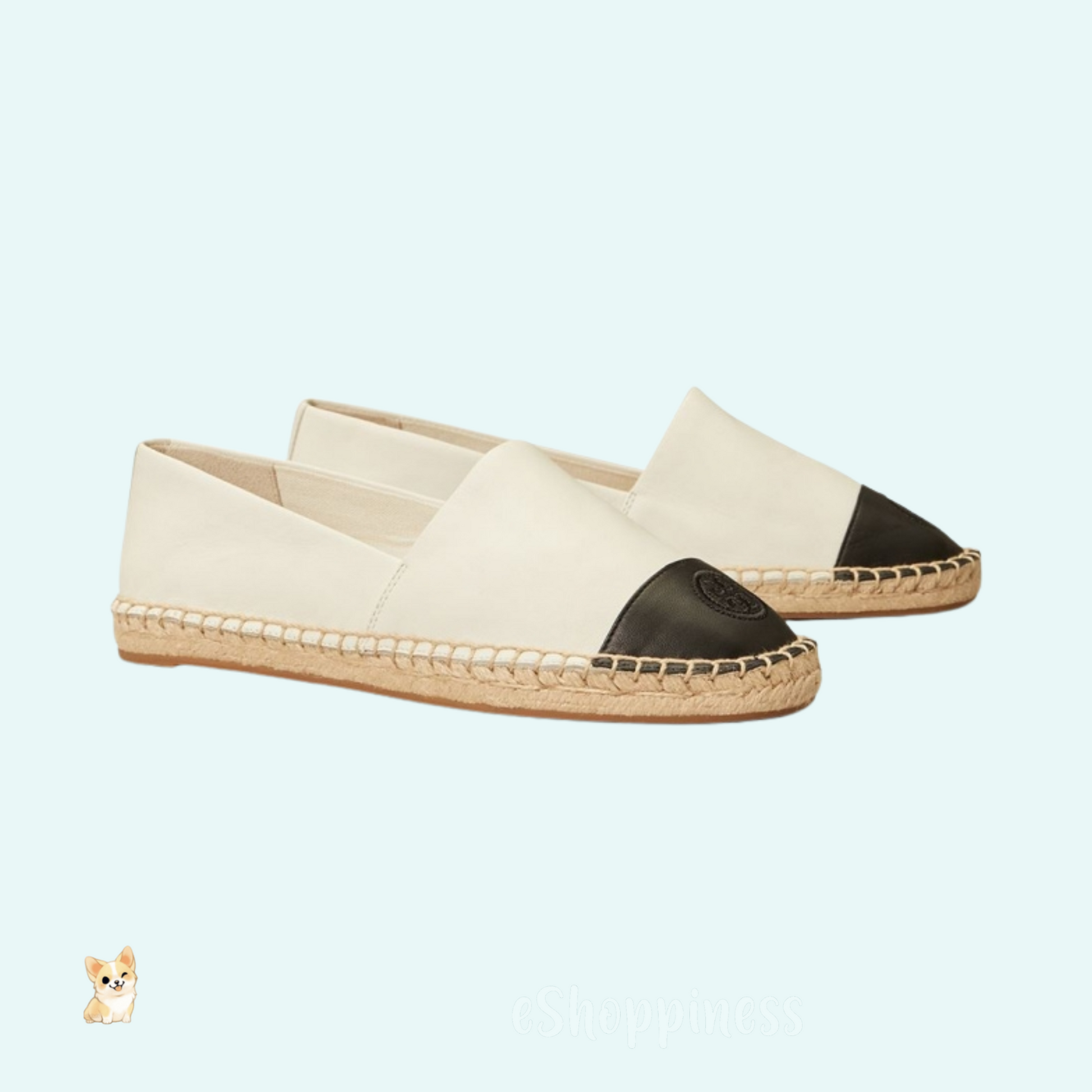 美國Tory Burch Espadrille 拼色漁夫鞋– eShoppiness