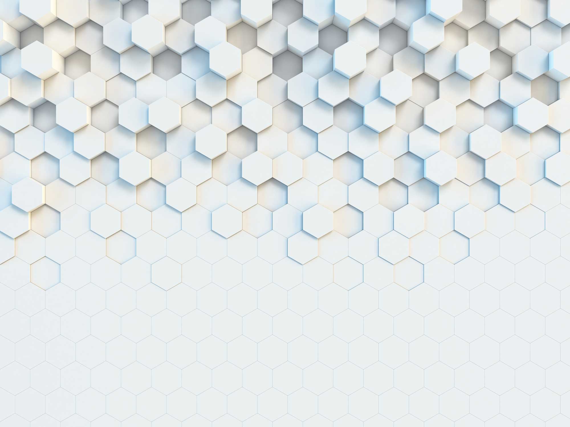 Hexagon 3D Wall Wrap - Luxe Print product image