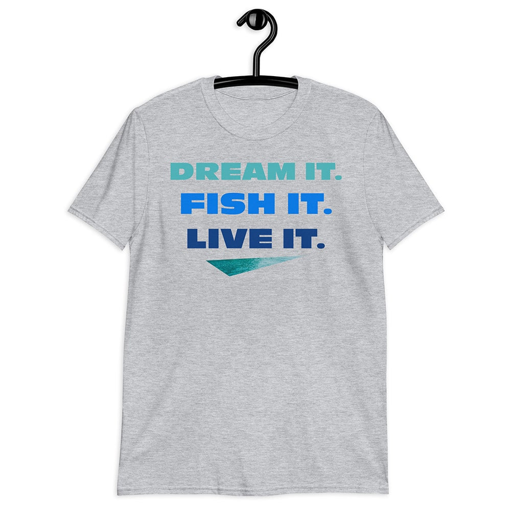 Mens fishing t-shirt