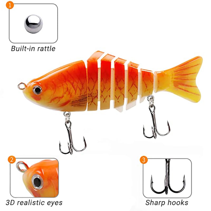 Fisherazade jointed lure details