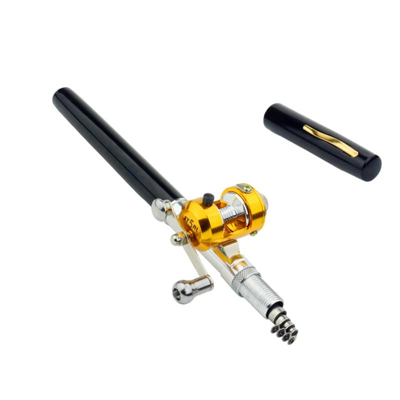 Pocket pen rod and reel