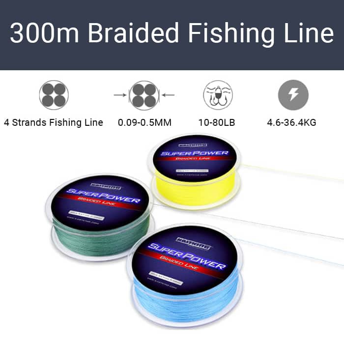 300m braid line