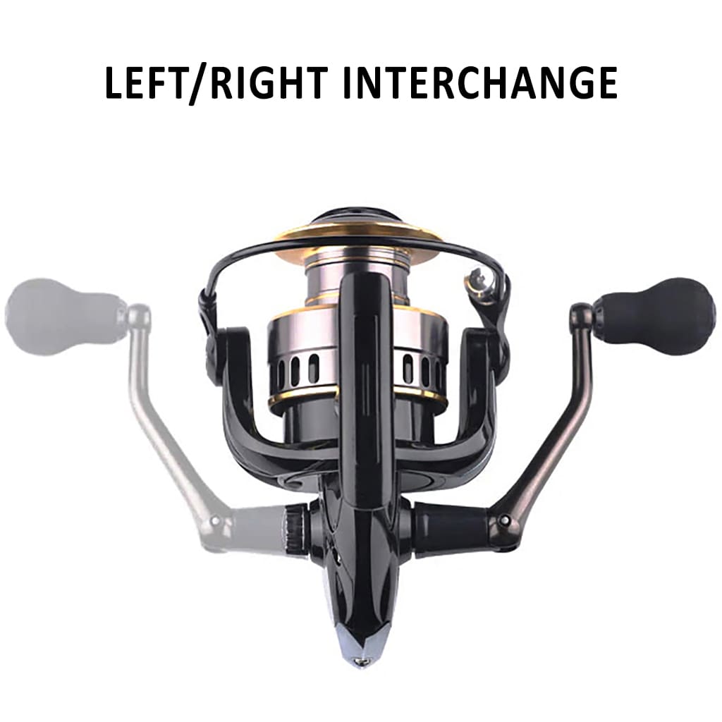 Left and right hand interchange spinning reel
