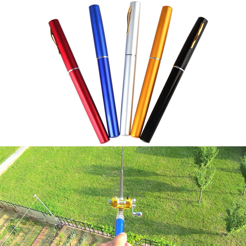 Pen fishing rod various colors