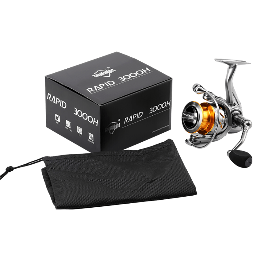 SeaKnight NAGA2000 3000 4000 5000 Spinning Fishing Reel 5.2:1/4.7