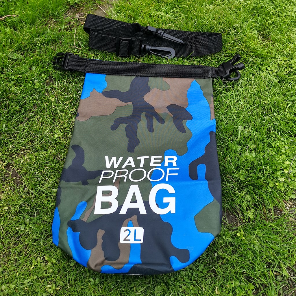 2L Waterproof dry bag with a strap