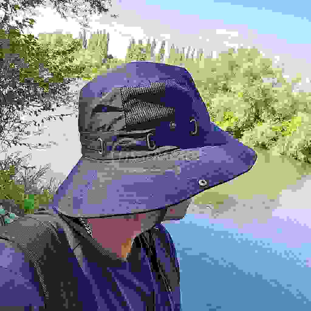 Wide brim fishing hat