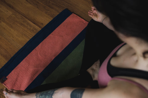 yogini sitting in padmasana