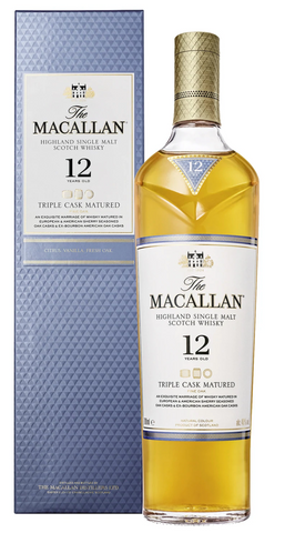 The Macallan Triple Cask 12 Jahre in Geschenkbox