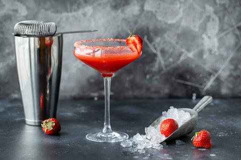 Tequila Cocktails: Strawberry Margarita