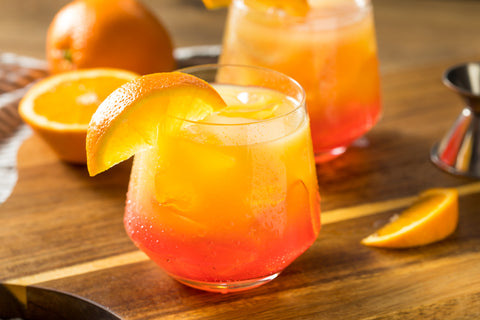 Tequila Cocktails: Tequila Sunrise