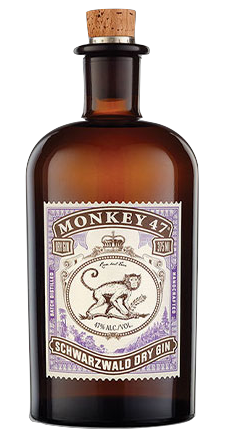 Bester Gin: Monkey 47 Schwarzwald Dry Gin 0,5l