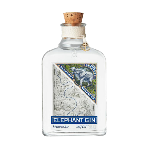 Gin Sorten: Elephant Strength Gin in Geschenkbox 0,5l
