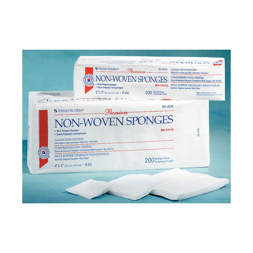 4x4 non woven gauze