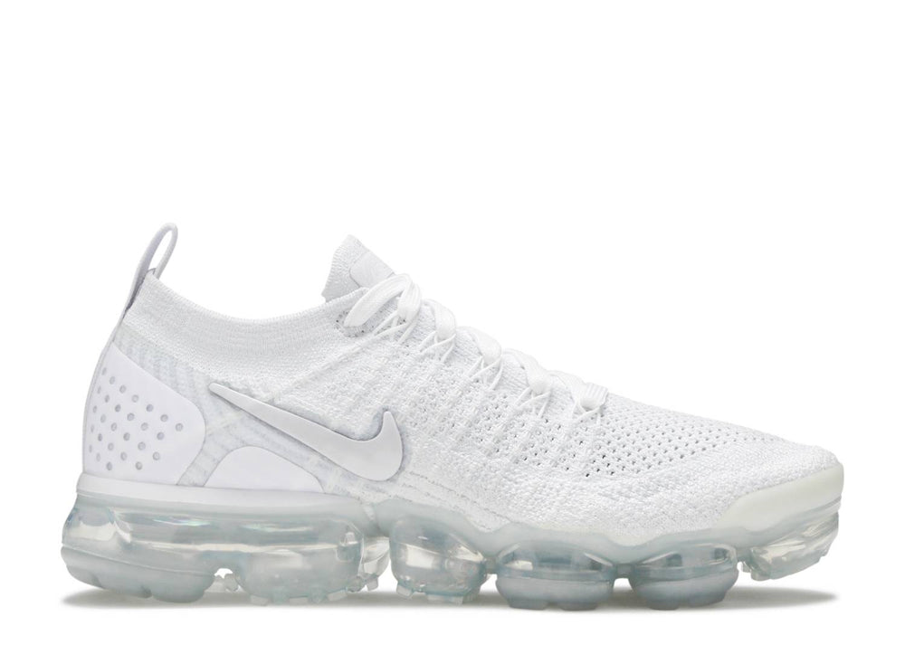 nike air vapormax flyknit 2 white vast grey