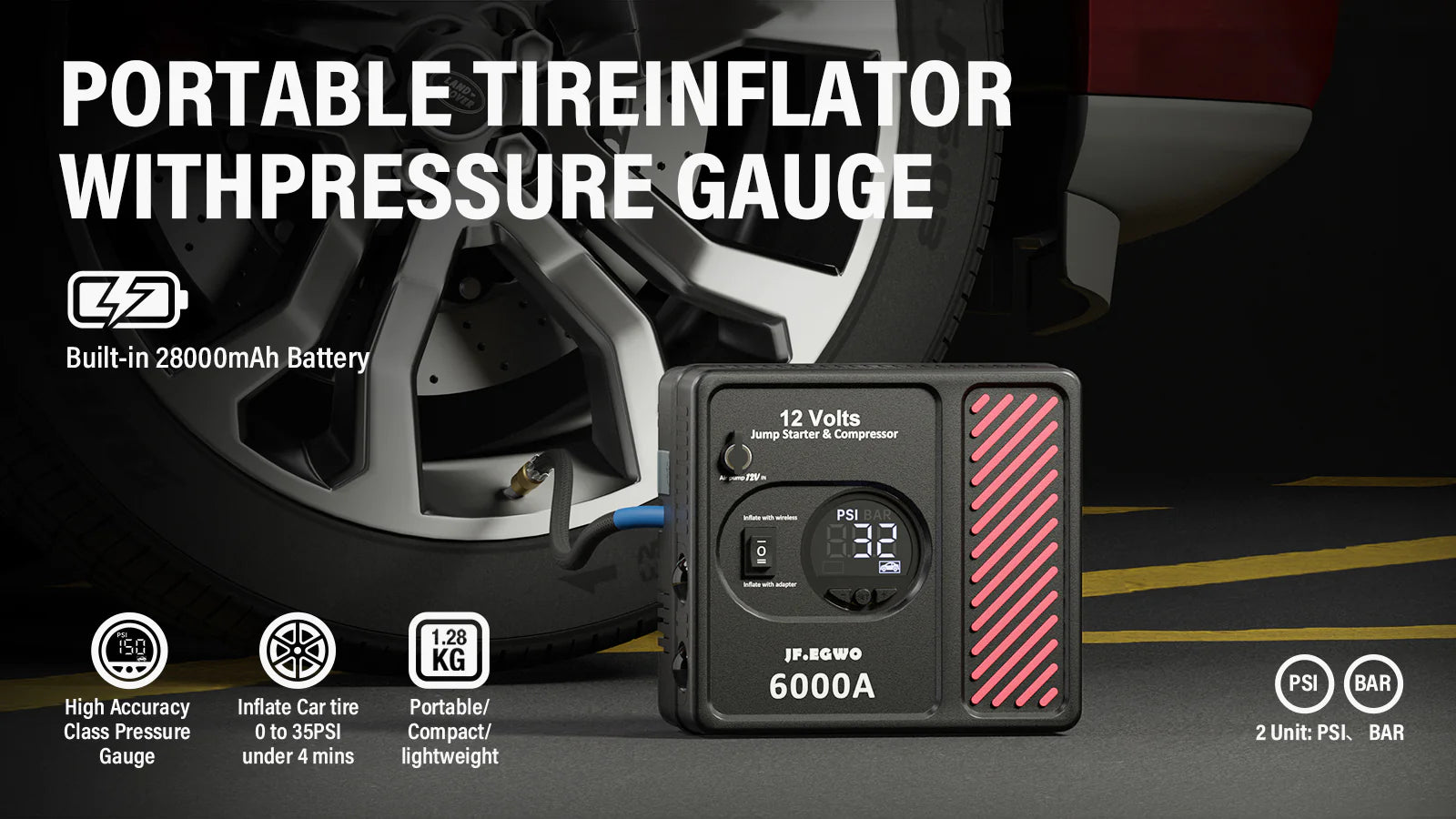 6000A Jump Starter
