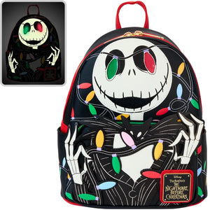 The Nightmare Before Christmas Smiling Jack Light-Up Mini-Backpack - Graystar Outpost