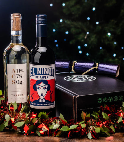 Mixed Christmas wine gift box
