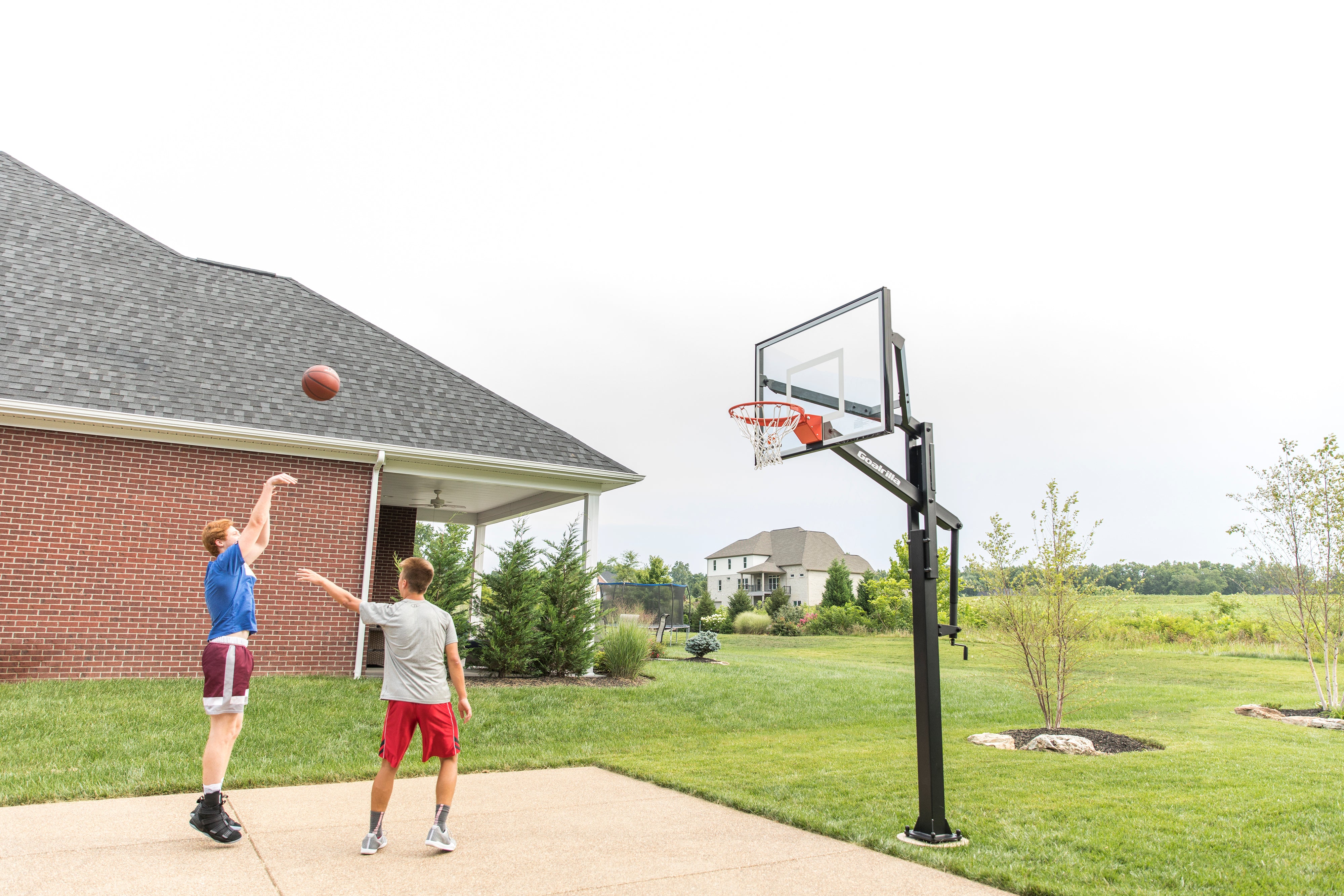 silverback wall mounted basketball hoop