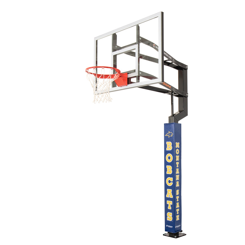 Goalsetter Collegiate Basketball Pole Pad - Montana State Bobcats (Blue)