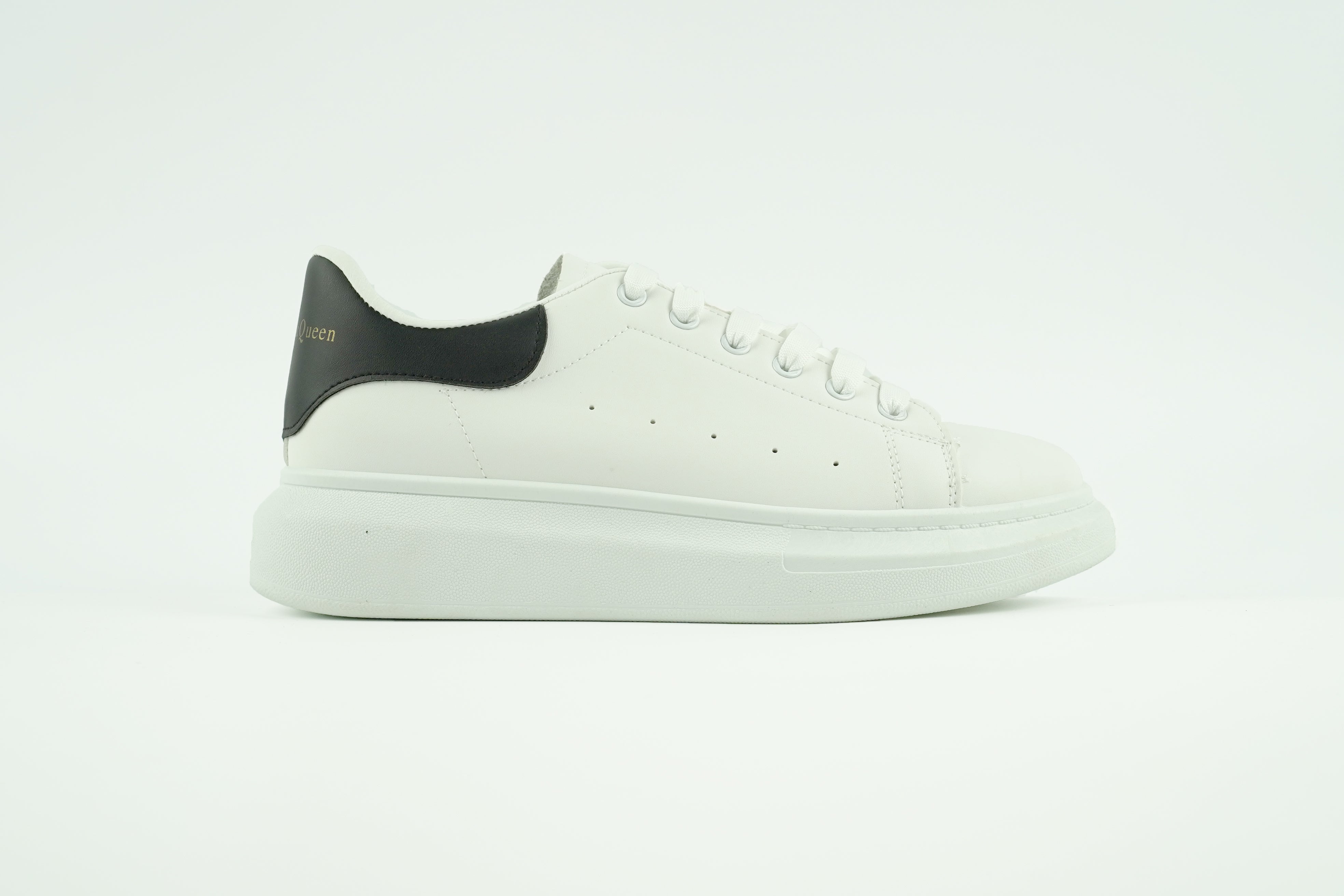 Alexandar Queen Plain White Shoes – Shophoods