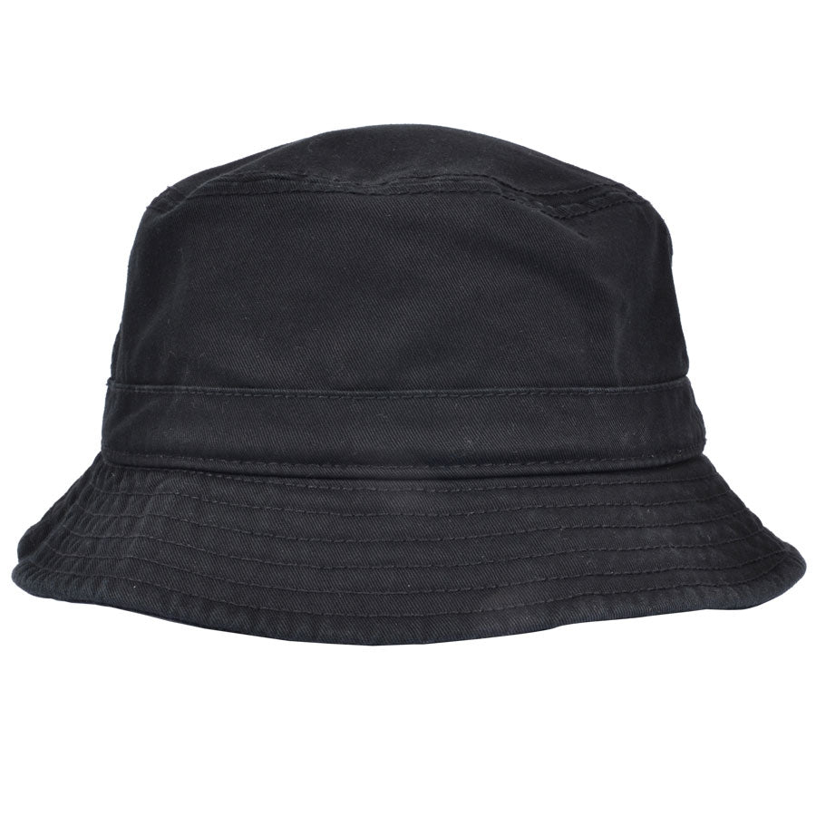 Carbon 212 Cotton Plain Black Bucket Hat – Planet Head wear