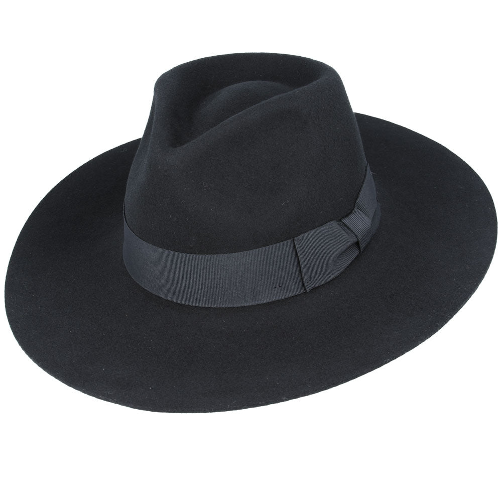 what is a snap brim fedora hat