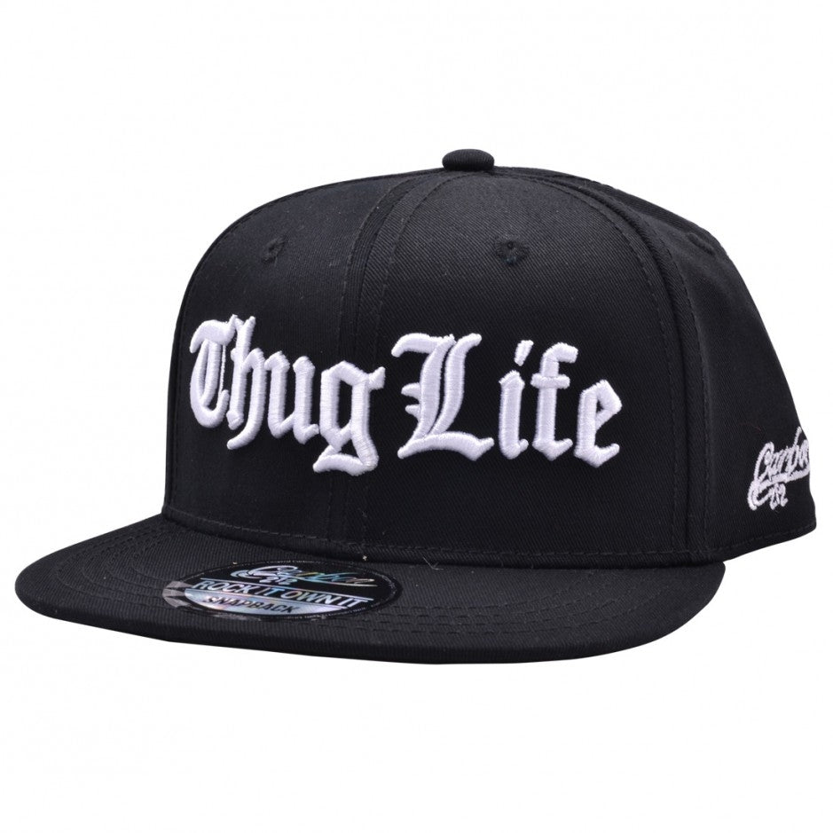 Carbon212 Thug Life Kids Snapback Cap - Black – Planet Head wear