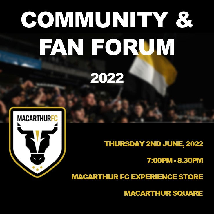 Macarthur FC Community & Fan Forum 2022