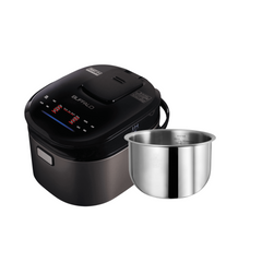 Buffalo Stainless Steel Inner Pot Mini Smart Cooker (3 cups) - Pre-order, Uncle Buffalo