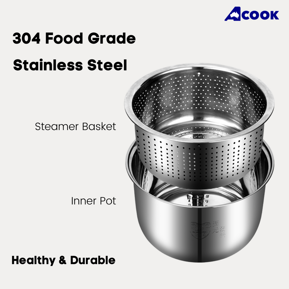 Stainless Steel Cookware Household Rice Cooker Inner Pot