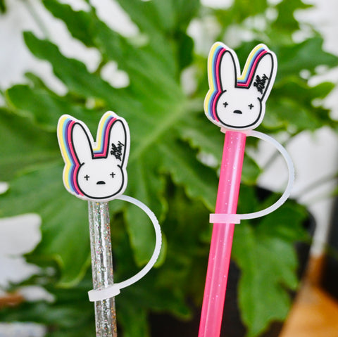 Bad Bunny straw topper – Mail it! mailers and more