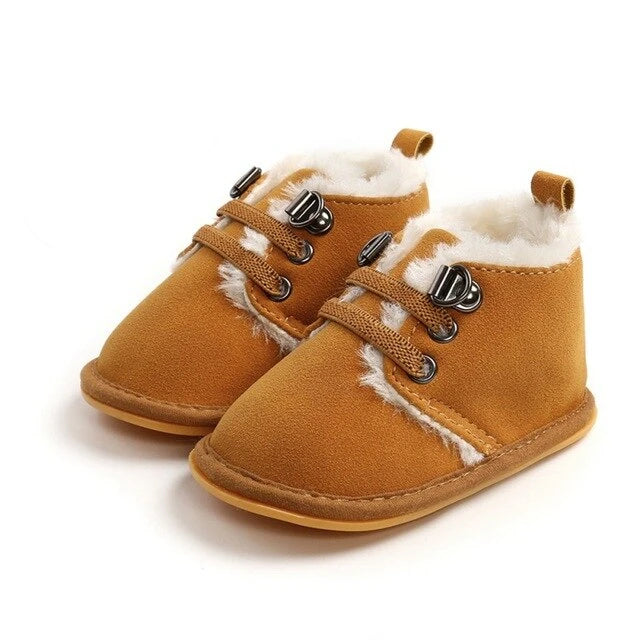 infant brown boots