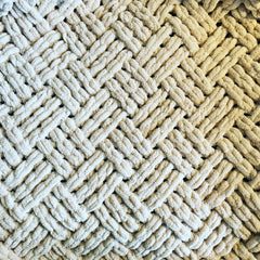 Diagonal Basket Weave Blanket Pattern