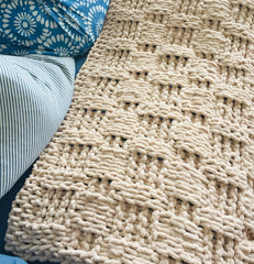 Fancy Basket Weave Blanket Pattern