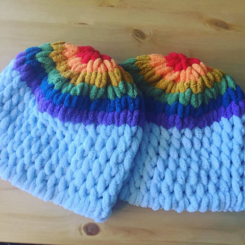 fiar isle gay pride hat pattern