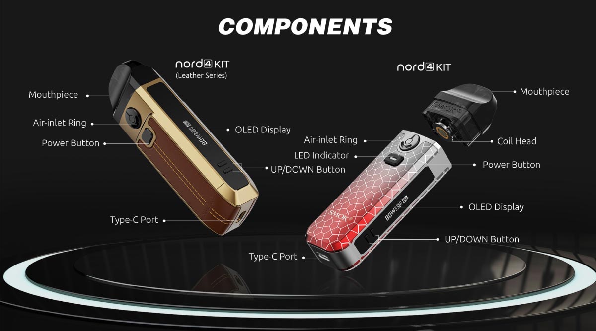 smok nord4 components