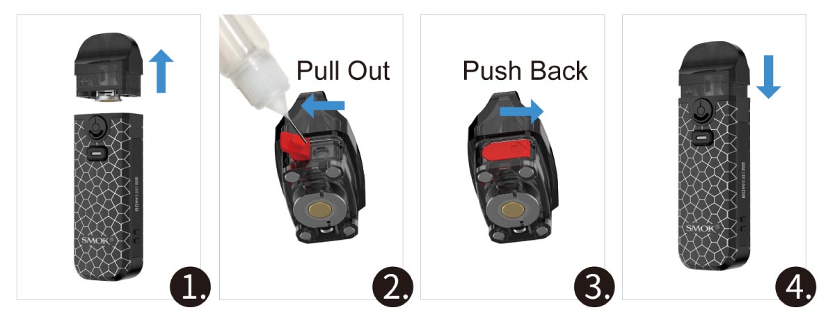 smok nord4 refilling