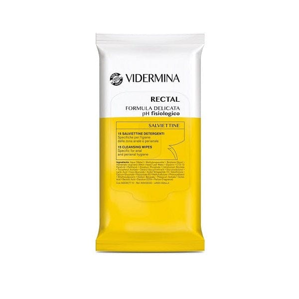 Vidermina Rectal 15 Salviette Intime