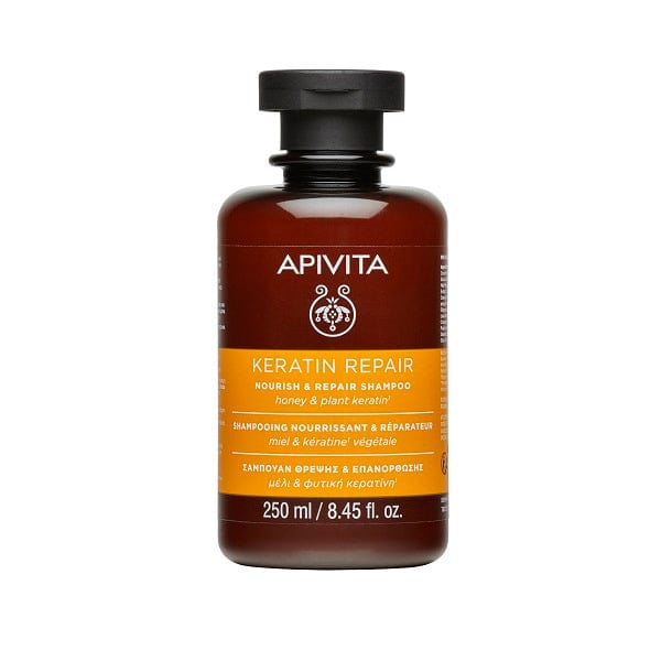 Apivita Keratin Repair Shampoo Nutriente Riparatore 250 Ml