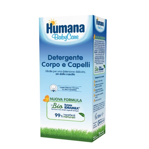 Humana Baby Care Detergente Corpo e Capelli 300 Ml