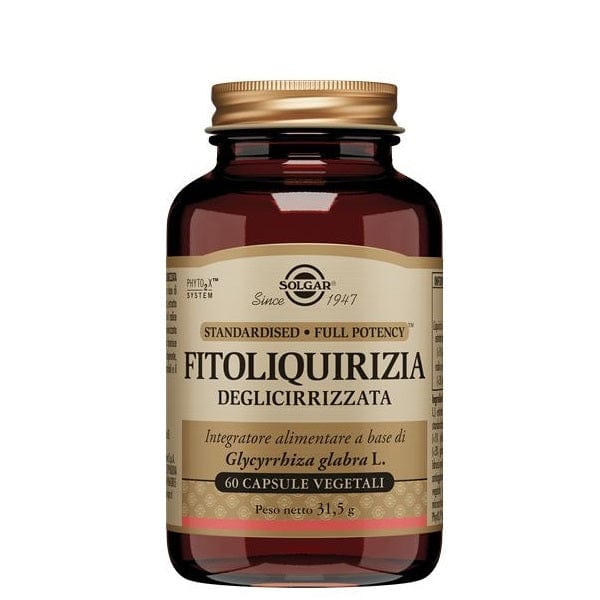 Solgar Fitoliquirizia Deglicirrizzata 60 Capsule Vegetali