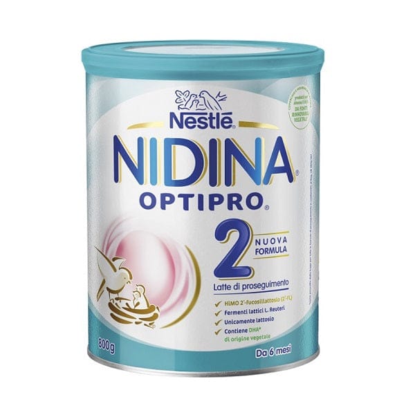 Nestle Nidina Optipro 2 Latte Di Proseguimento Da 6 Mesi 800 g