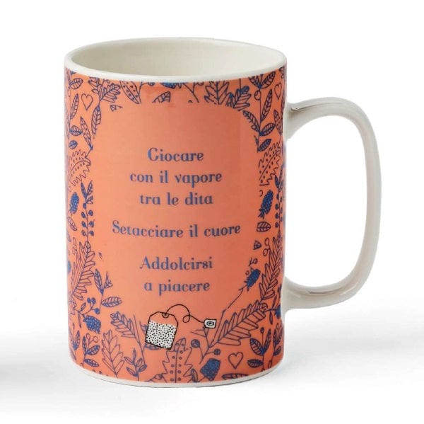 Neavita Lezioni Di Tè Mug Rossa Boccale 350 Ml